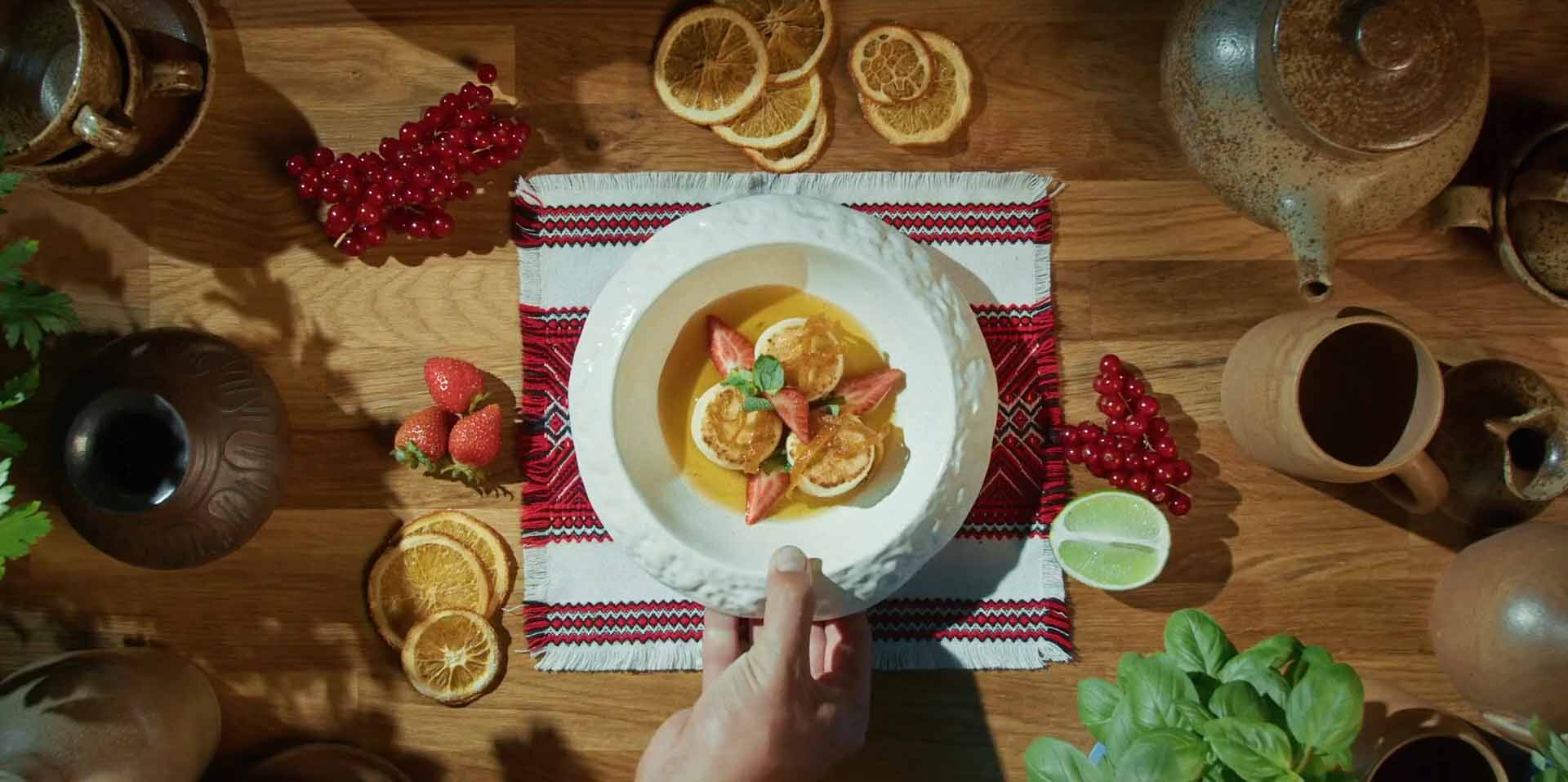First Ukrainian Restaurant — Food Video